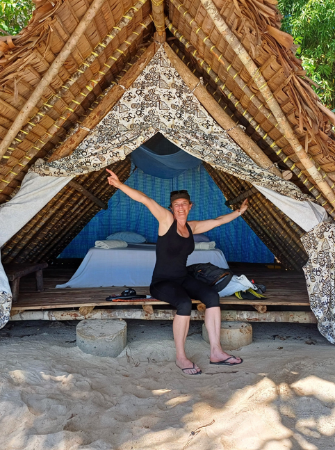 Bivouac at Nosy Iranja